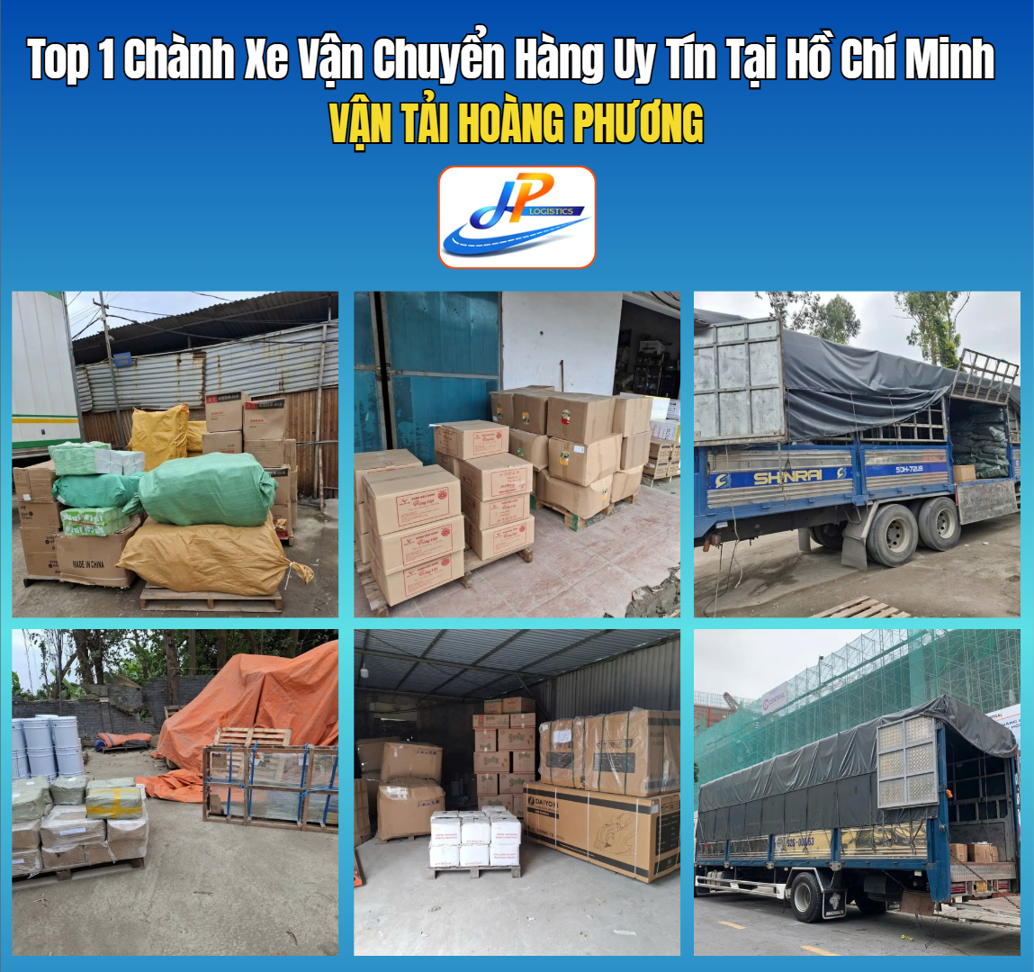 Top 1 Chành Xe Vận Chuyển Hàng Uy Tín Tại Hồ Chí Minh