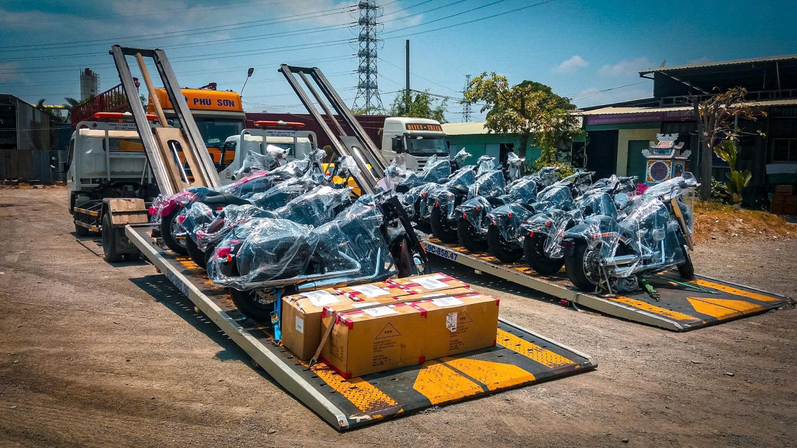 Vận Chuyển Xe Máy Từ Bình Phước Đi Hải Phòng